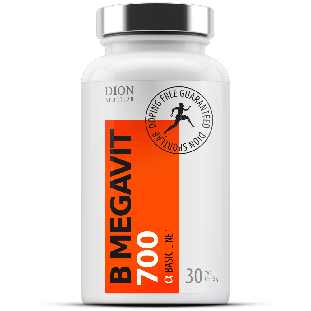 B Grupas Vitamīni / B Megavit 700 (60 Tabletes) – FitFactory